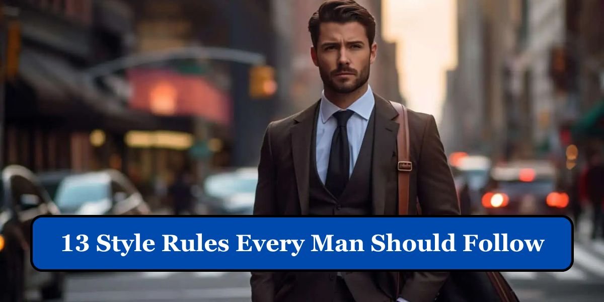 13 Style Rules Every Man Should Follow